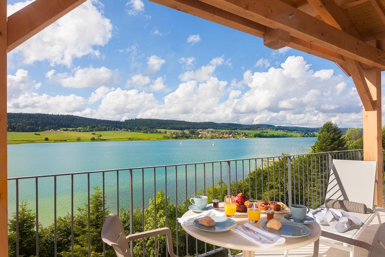 Hotel Spa Les Rives Sauvages Malbuisson Exterior foto
